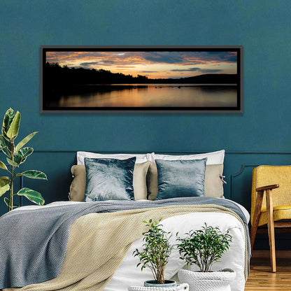 Lake Squam Sunrise Reflection Wall Art