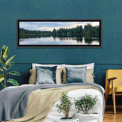 Beaver Lake Park Sunrise Reflection Wall Art
