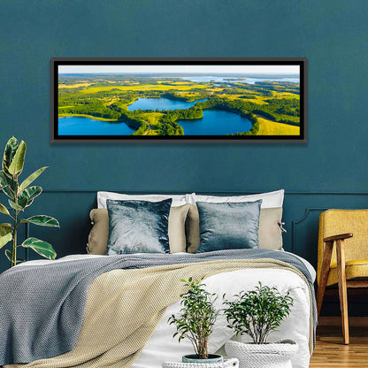 Narachanski Lake Meadows Aerial View Wall Art