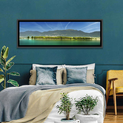 Koprinka Dam Reflections Wall Art