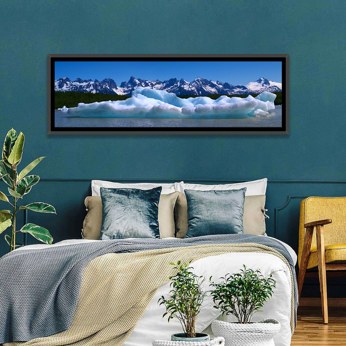 Chilkat Glacier and Iceberg Wall Art