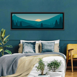 Black Forest Sunset Wall Art