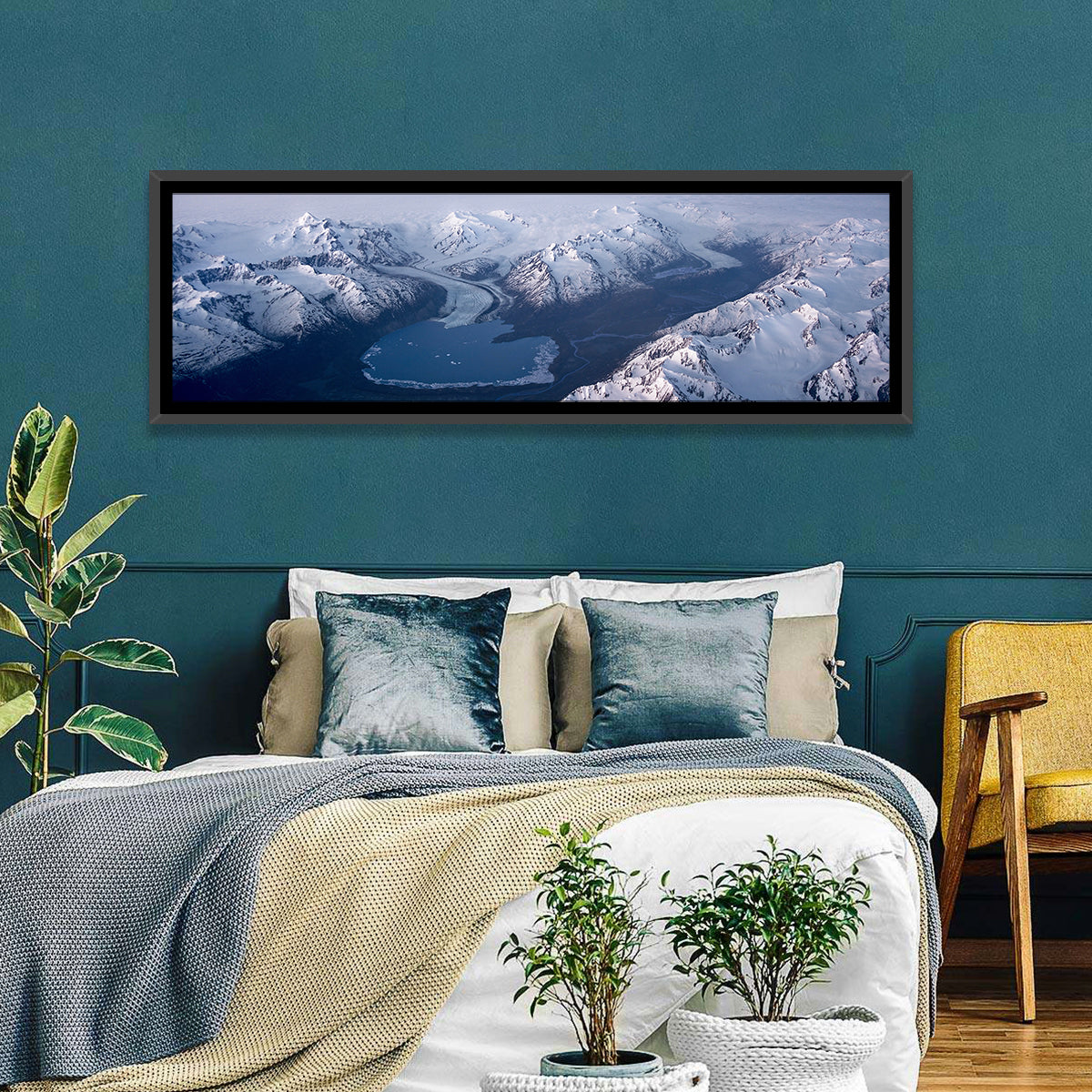 Lake George Alpenglow Wall Art
