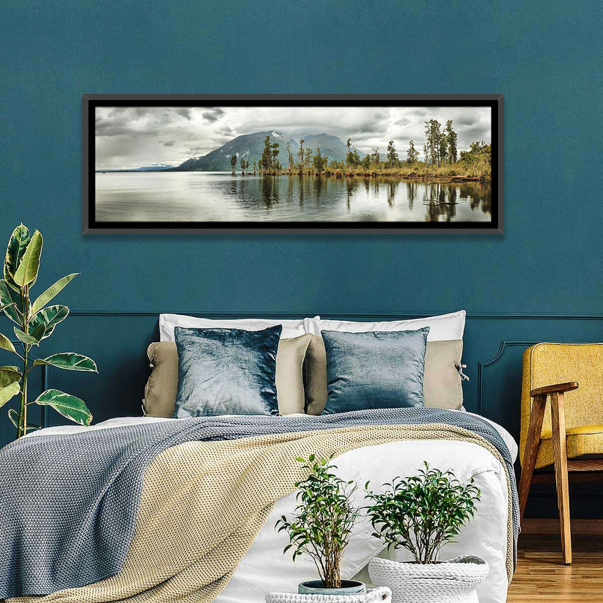 Lake Brunner Reflections Wall Art