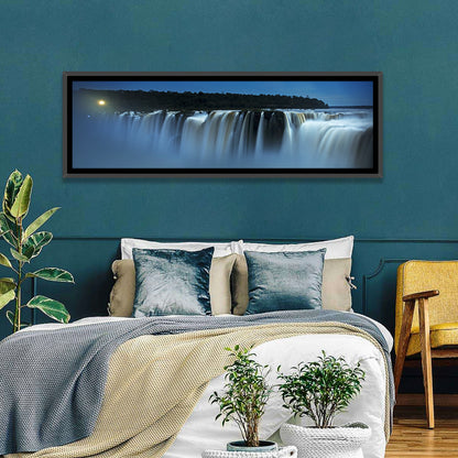 Moonlit Iguazu Falls Wall Art