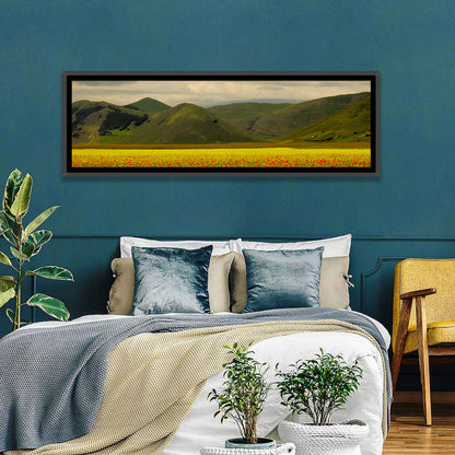 Castelluccio Wildflower Meadow Wall Art