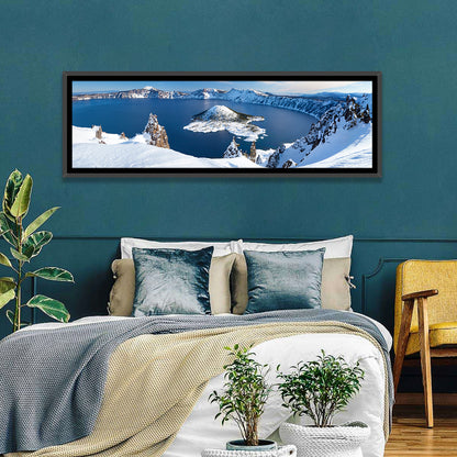Crater Lake with Wizard Island Wall Art