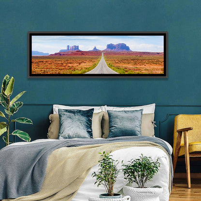 Highway 163 Into Monument Valley Wall Art