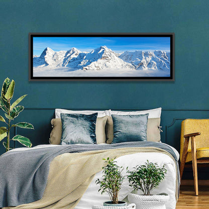 Eiger Monch Jungfrau Peaks Wall Art