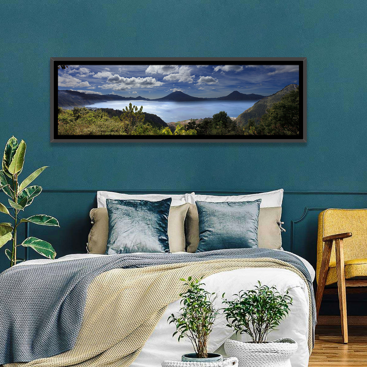 Lake Atitlán View Wall Art