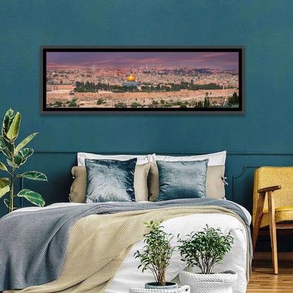 Jerusalem Golden Dome at Dusk Wall Art