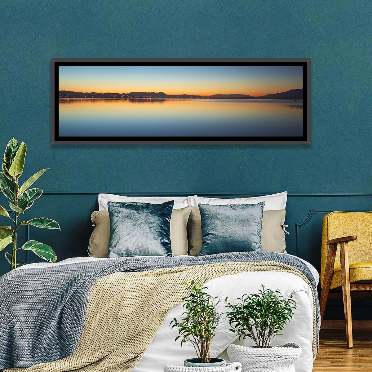 Lake Elsinore Sunset Wall Art