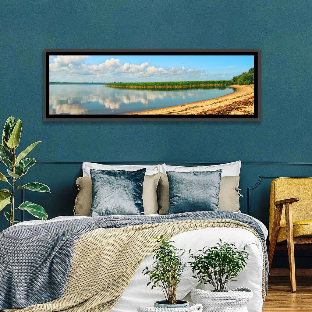 Lake Pskov Shoreline Wall Art