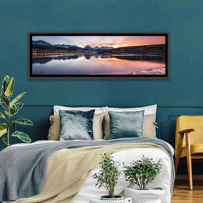 Ushuaia Twilight Reflection Wall Art