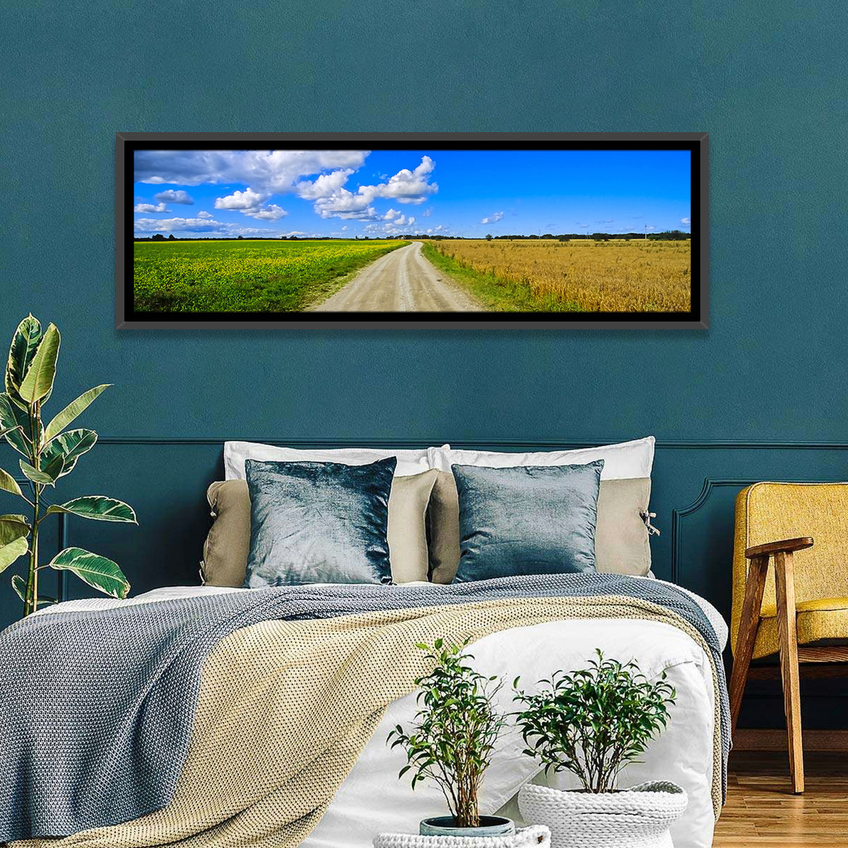 Estonian Summer Fields Wall Art