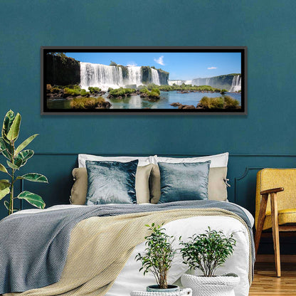 Iguazu River and Falls, Foz Do Iguaçu Wall Art