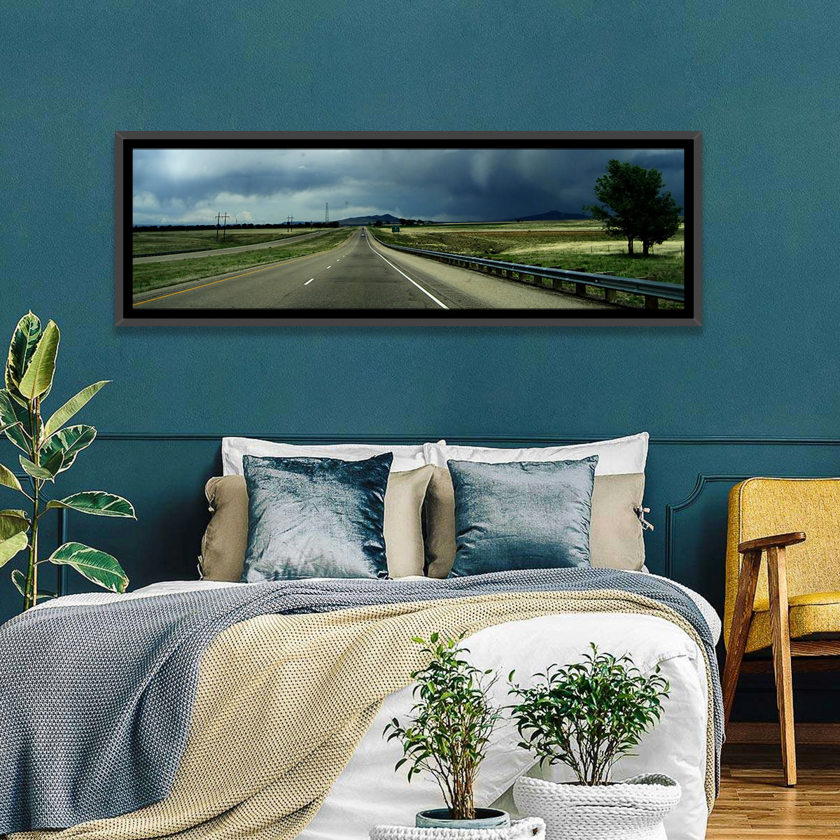 Stormy New Mexico Highway Wall Art