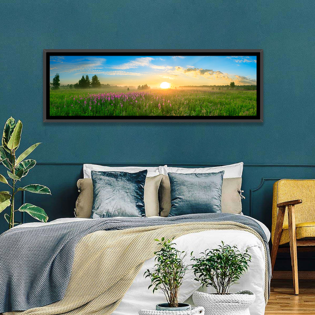 Fireweed Meadow Sunrise Wall Art