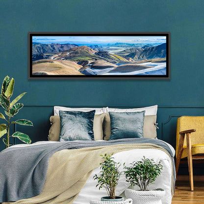 Rhyolite Mountain Range Wall Art