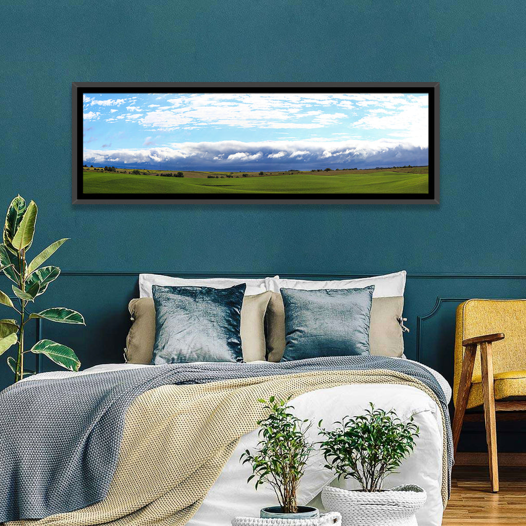Storm Clouds Over Iowa Fields Wall Art