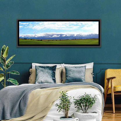 Storm Clouds Over Iowa Fields Wall Art