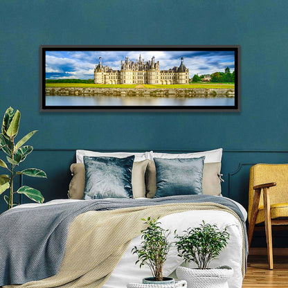 Château De Chambord Reflection Wall Art