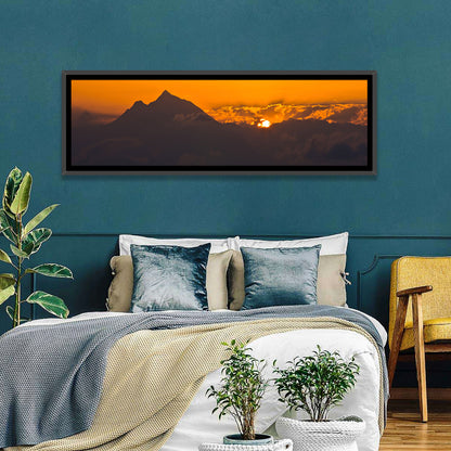 Athos Mountain Sunrise Wall Art