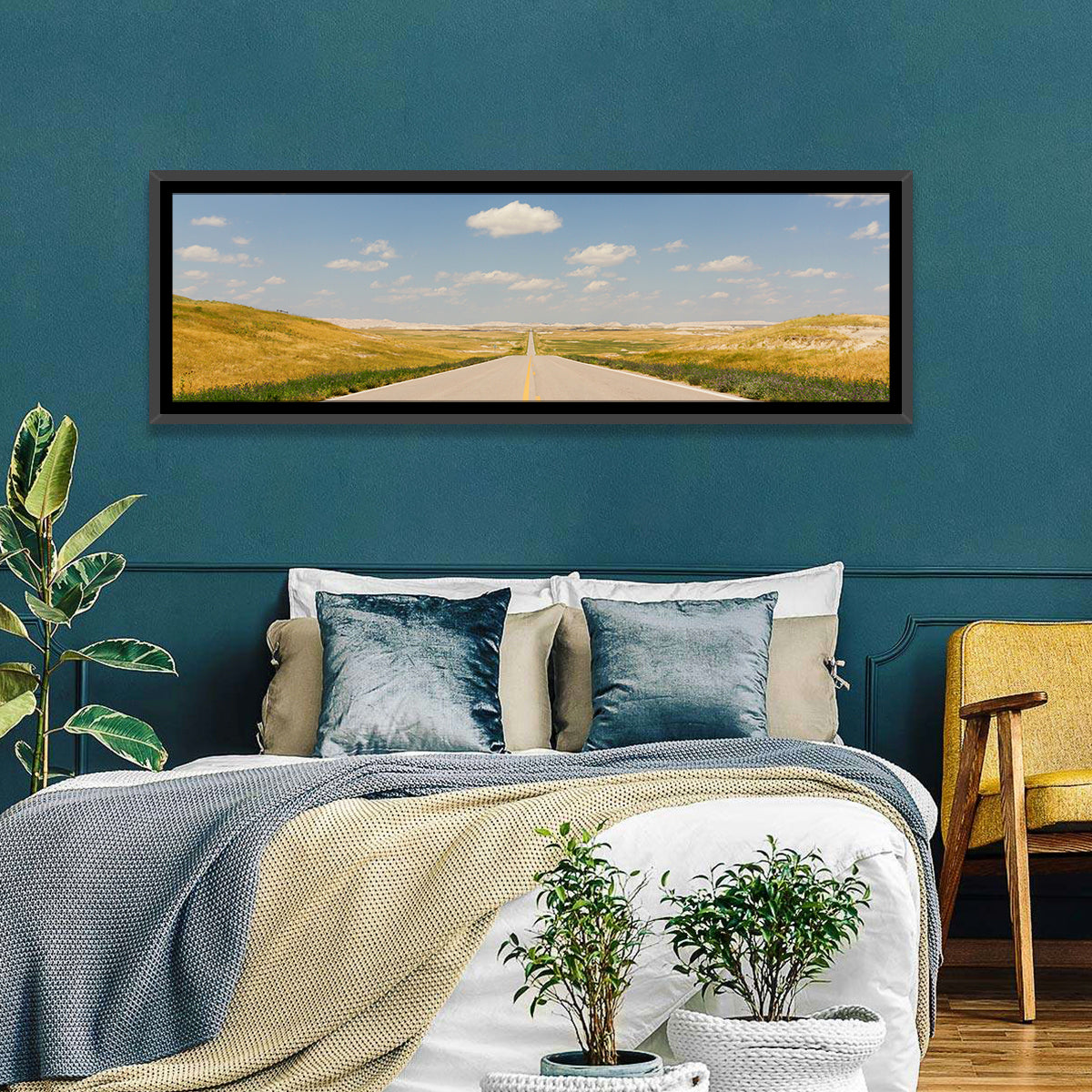 North Dakota Road to Horizon Wall Art
