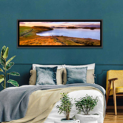 Lake Myvatn Sunset Wall Art