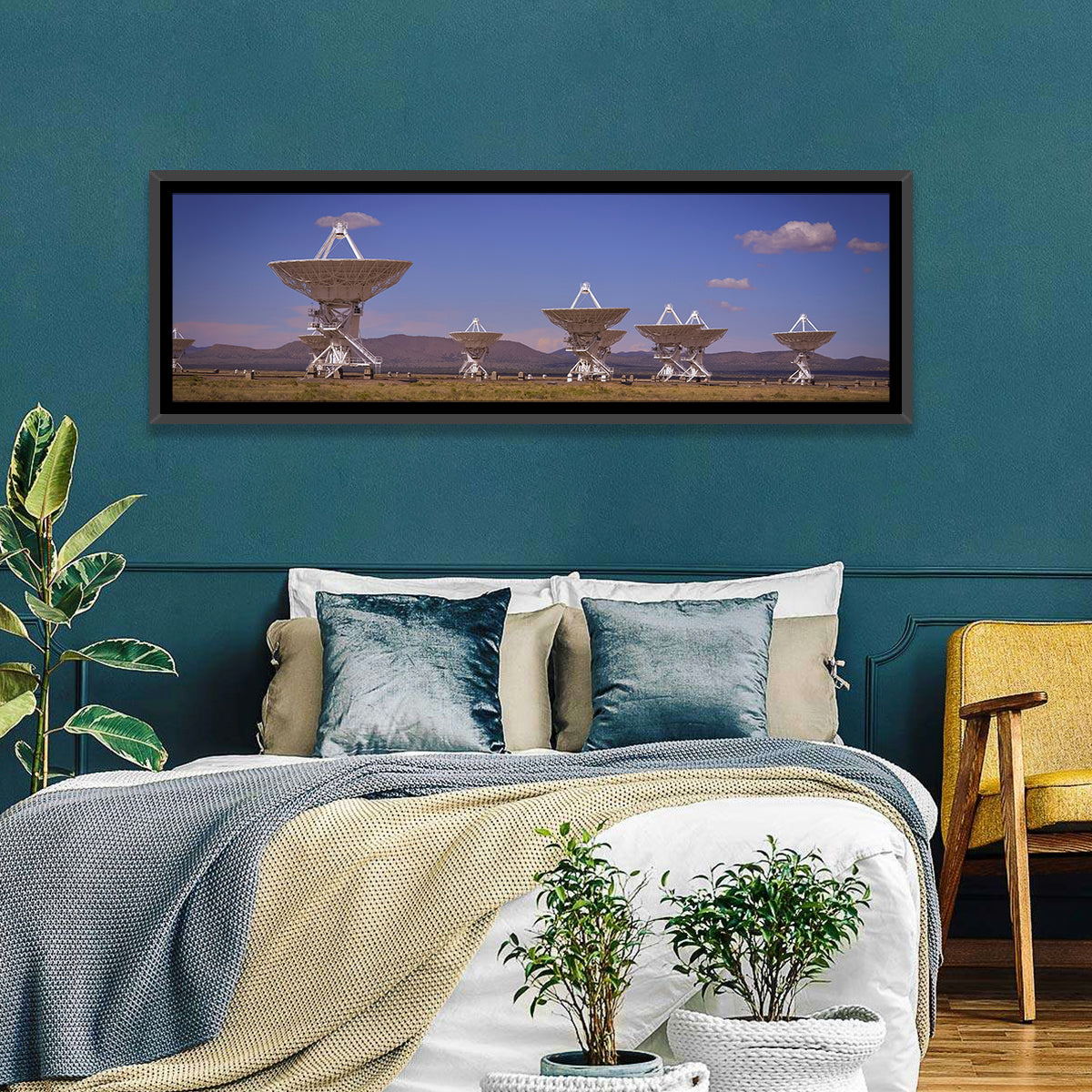 Very Large Array Radio Telescopes Wall Art