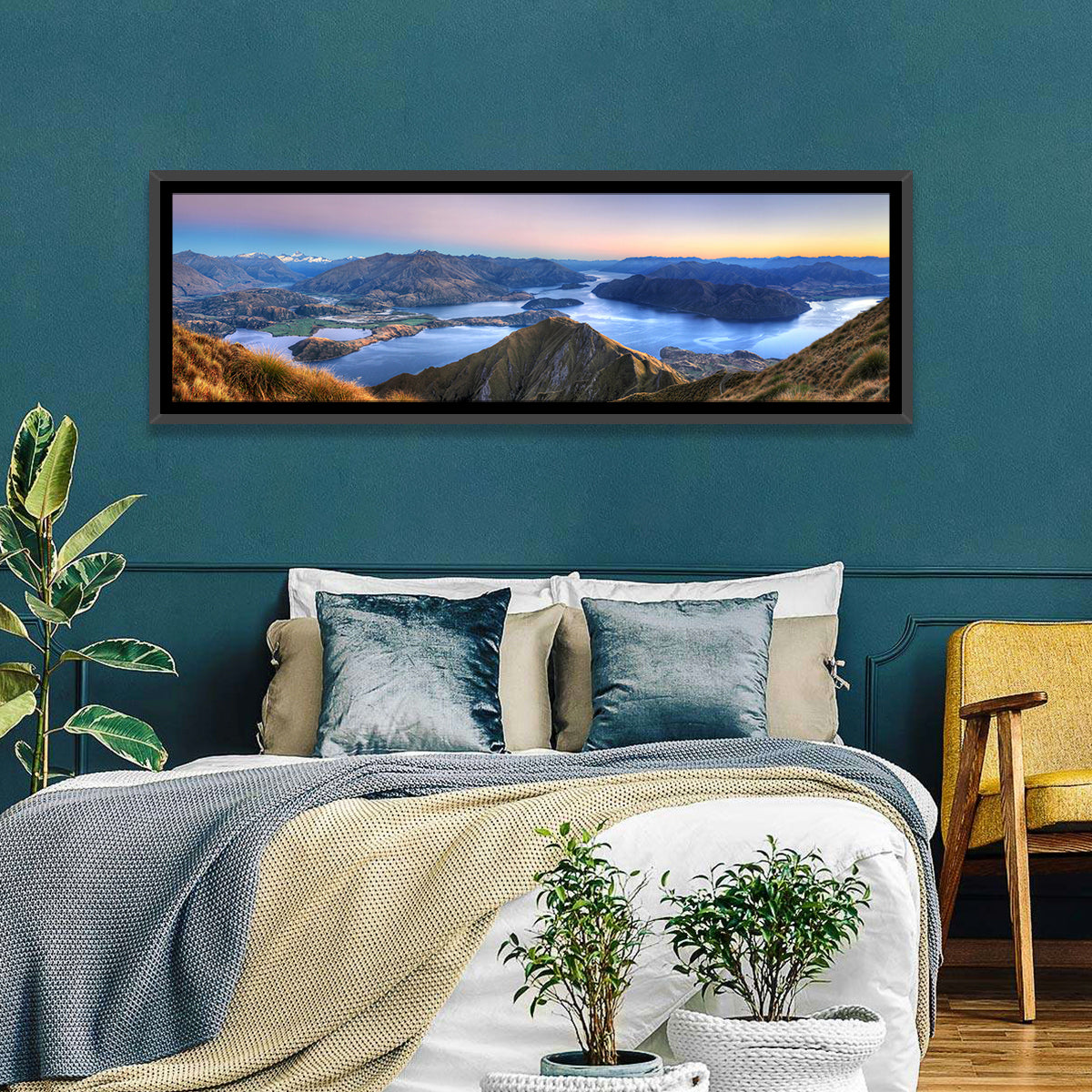 Lake Wanaka from Roys Peak Wall Art