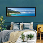 Lake Tahoe Turquoise Shoreline Wall Art