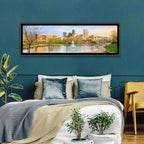 Indianapolis Central Canal Skyline Wall Art
