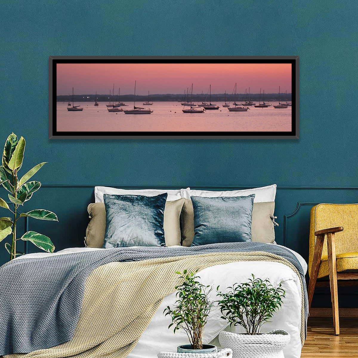 East Haven Beach Sunset Wall Art