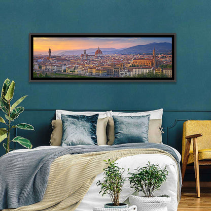 Florence Duomo Skyline at Golden Hour Wall Art