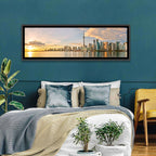 Toronto Golden Hour Skyline Wall Art