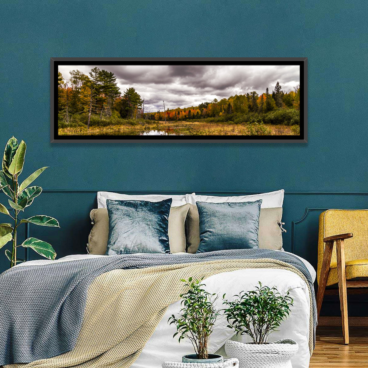 Michigan Autumn Marsh Wall Art