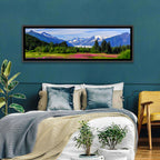 Juneau Meadow with Mendenhall Glacier Wall Art