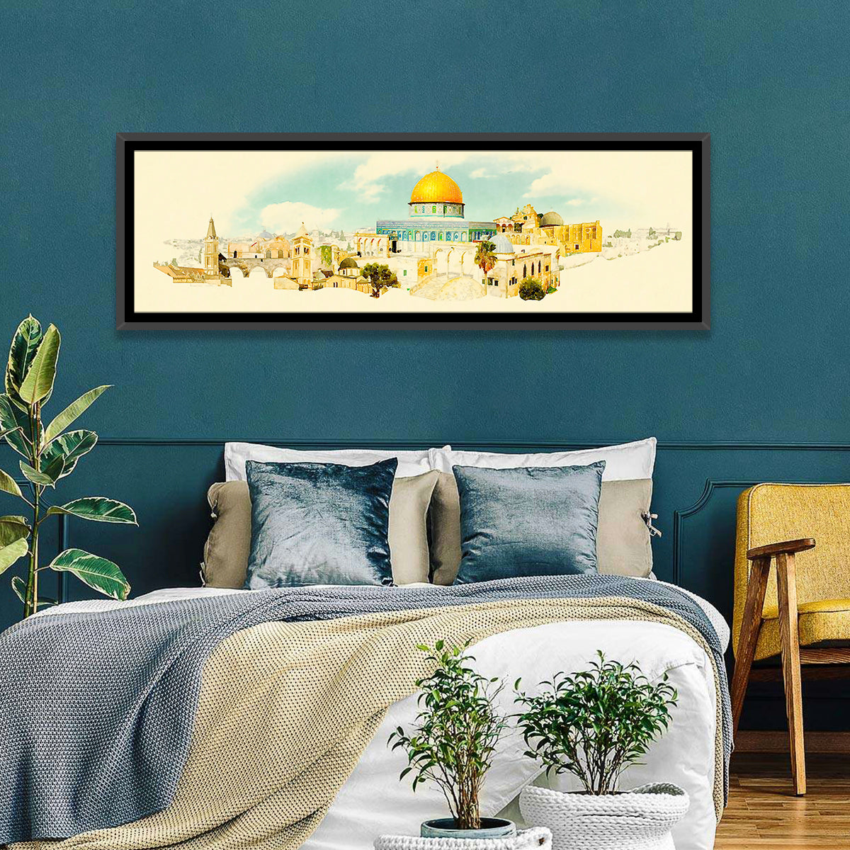 Golden Dome of the Rock, Jerusalem Wall Art