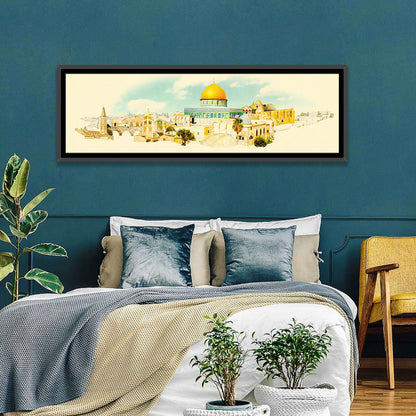 Golden Dome of the Rock, Jerusalem Wall Art