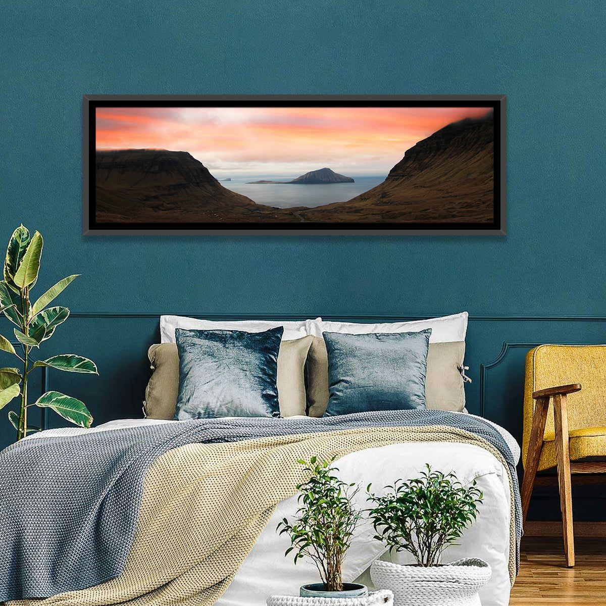 Klakkur Dusk Over Kalsoy Wall Art