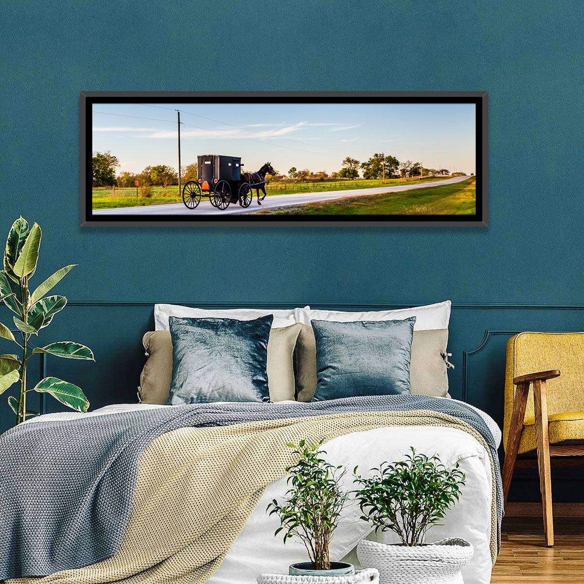 Amish Horse and Buggy, Oklahoma Wall Art