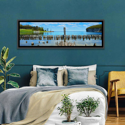 Big Bay De Noc Garden View Wall Art