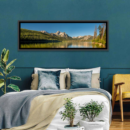 Morning Light at Stanley Lake Wall Art