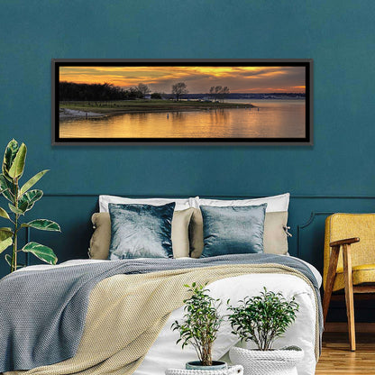 Lake Whitney Sunset Wall Art