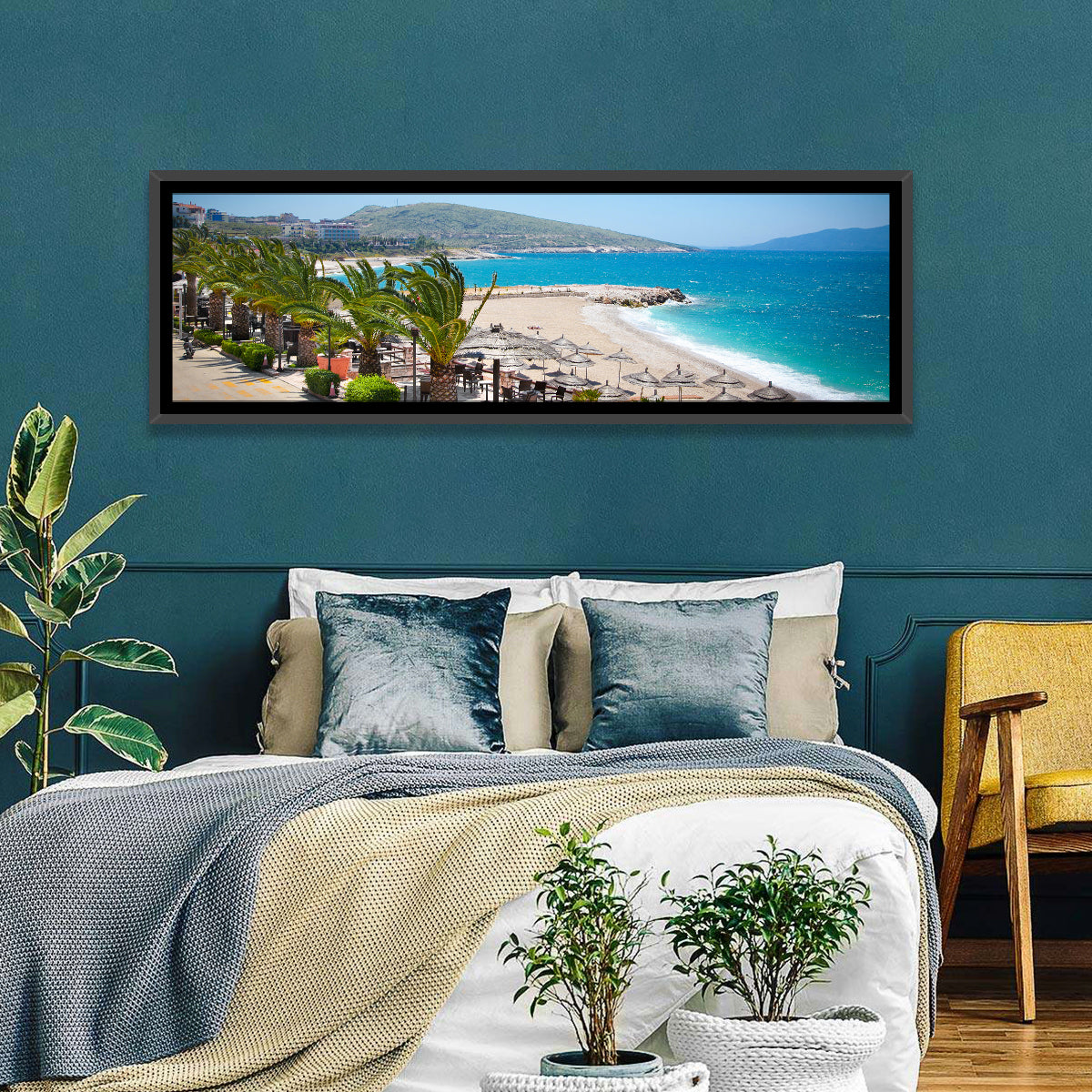 Saranda Seaside View Wall Art