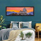 Himeji Castle at Sunrise Wall Art
