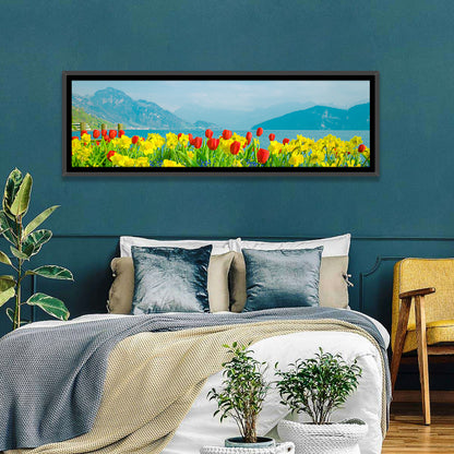 Lake Lucerne Daffodils Wall Art