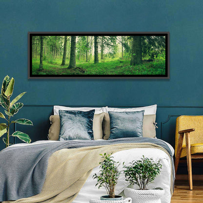 Verdant Forest Interior Wall Art