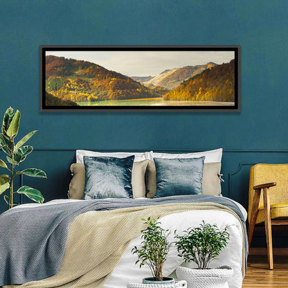 Bright Green Tailings Lake Wall Art